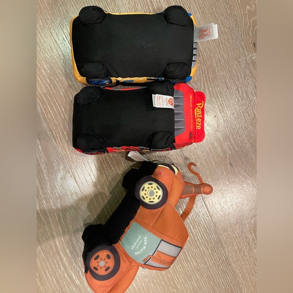 EUC TY Cars plush trio set includes Hero Lightning McQueen, Cruz and Mater - Picture 3 of 4